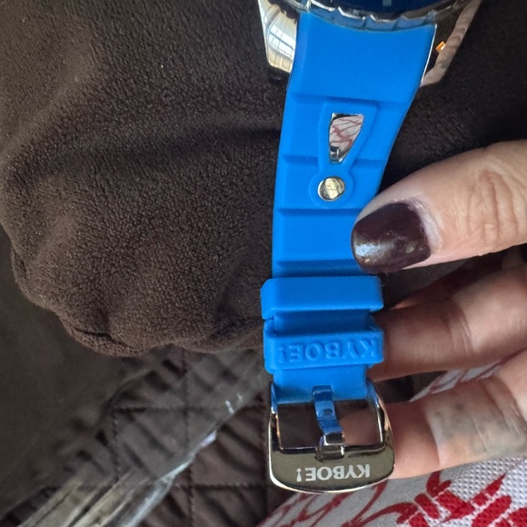 Kyboe! Turquoise Blue 40mm Quartz New - Picture 7 of 11